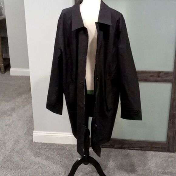 Mens Michael Kors Long sleeve trench coat with cuffs & collar size XL NWT - Picture 1 of 4
